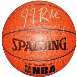   Signed Spalding Indoor/Outdoor Basketball