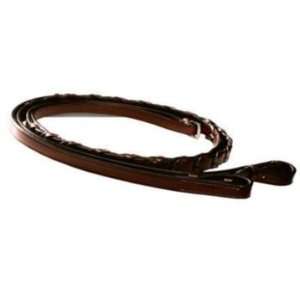  Kincade Laced Reins 54 Inch Brown