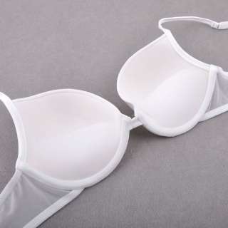 D194 2 M&S Smooth Push up T shirt Bra White 70E/32DD  