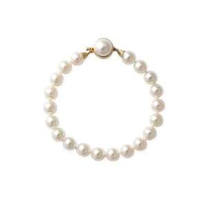  Majorica 8mm Single Row Pearl Bracelet Jewelry
