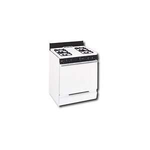  Hotpoint 30 Freestanding Gas Range   White Appliances