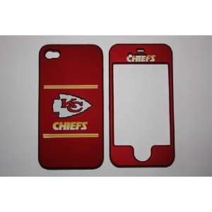  Licensed Kansas City Chiefs Apple iPhone 4 4s Faceplate 