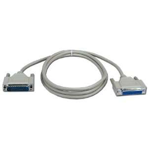   6ft DB25 Male to Female HP DB25 Serial Printer Cable 