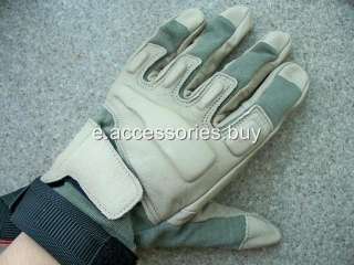 Blackhawk SOLAG Assault leather Gloves w/ KEVLAR Olive  