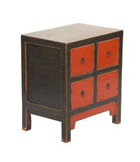 Chinese Medicine Cabinet / End Table / Night Stand w162  