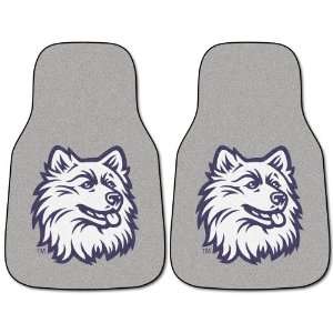   Connecticut Huskies 18 x 27 Carpeted Car Mat Set