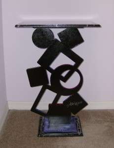   Funky Abstract Entrance Table Sculpture, pedestal,table decor,  