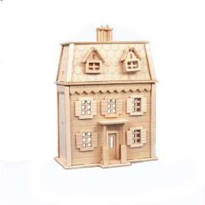  Dollhouse Miniature 1/4 Scale Townhouse Kit Toys & Games