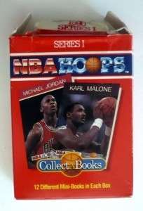 NBA, Hoops Collect a Book 1990 Series 1, Michael Jordan  