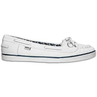  VANS Abby Flats Athletic Shoes White Womens Shoes