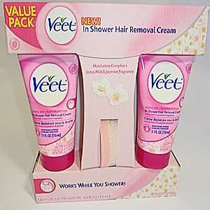  Veet in Shower Hair Removal Cream Value Pack Beauty