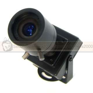 540TVL Mini SONY CCD Pin hole Camera 0.01Lux 2.8 12mm Lens Audio