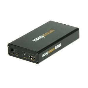   HDMI Converter + Upscaler to 1080p + Integrated Amplifier Electronics