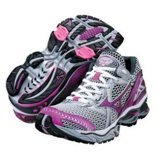 WOMENS MIZUNO GRAY WAVE CREATION 12 SHOES (running gear footwear 