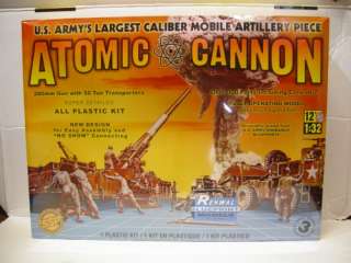 revell 1/32 Atomic Cannon Plastic Model Kit The nuclear capable 