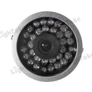 802 30 LED Infared Waterproof Video Security Camera Monitor Camcorder 