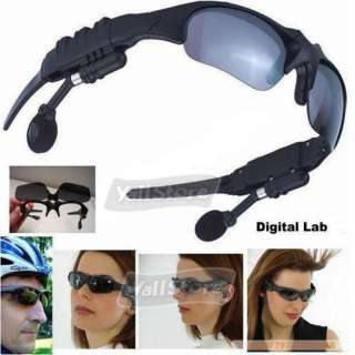 New 2GB 2G  Player Sport Sunglasses Headset Sun Glasses Black US 