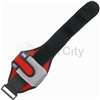 new generic sportband with case compatible with  cell phones red 