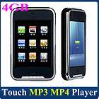   Touch Screen UK 4th /MP4 4S FM Radio Video Media Player Camera