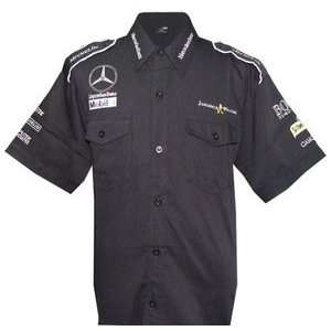  Mercedes Benz Johnnie Walker Crew Shirt Black Sports 