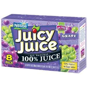 Juicy Juice 100% Juice, Grape,6.75 Ounce Grocery & Gourmet Food