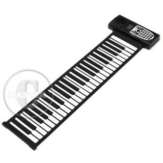 3D MUSIC MIDI ROLL UP PORTABLE PIANO * THICK KEYPAD 4 REAL KEYBOARD 