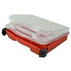 Plano Molding Double Cover Stow N Go Organizer Red NEW