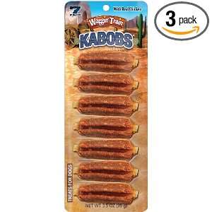 Waggin Train Kabobs Dog Treats, Chicken, 7 Count Package (Pack of 3)