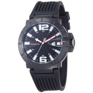 Tommy Hilfiger Mens 1790747 Sport Black Dial with White Numerals 