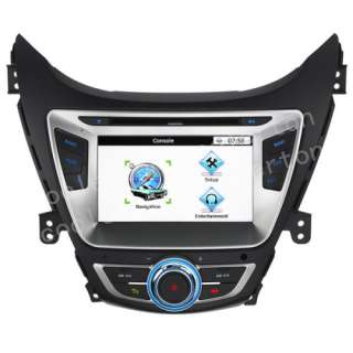 Car DVD Player GPS Navigation BT iPod control Fr 2011 Hyundai Elantra 