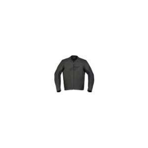  Alpinestars Stunt Leather Jacket , Color Black, Size 60 