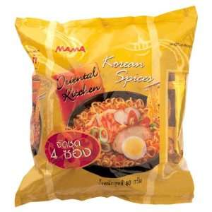  Mama Instant Noodles Oriental Kitchen Korean Spice Flavour 