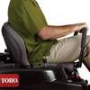 extra tall seat when you re mowing for an extended period there s no 