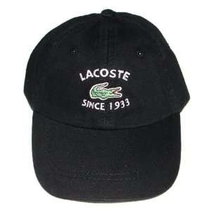  Brand New Lacoste Hat/cap Black 