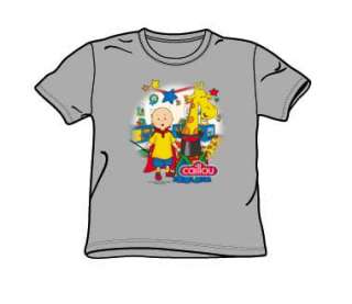 official licensed calliou children s t shirt availible in juvy little 