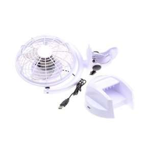   Portable Energy Saving Super Quiet Clip On USB Summer Cooling Fan