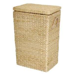  Rush Grass Laundry Basket in Natural