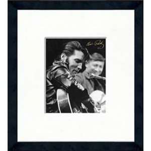  Elvis Presley   Leather Jacket   Framed 8 x 10 Photograph 