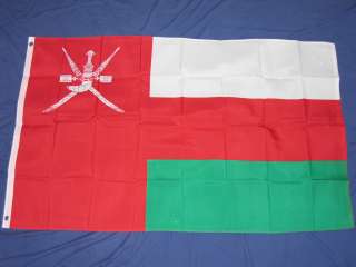3X5 OMAN FLAG NATIONAL SULTANATE OMAN NEW BANNER F736  