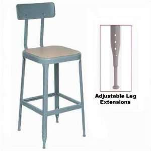   Leg Extensions [Set of 2] Stool Color Wedgewood Blue Kitchen