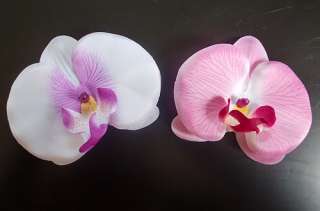 2pcs Orchid Flower Hair Clip Bridal Hawaii Party Girl  