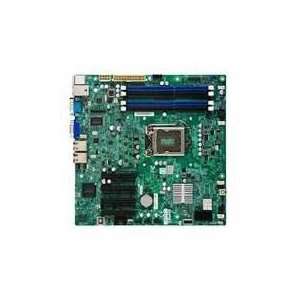   Intel C204 PCH/ DDR3/ SATA3/ V&2GbE/ MATX Server Motherboard, Bulk