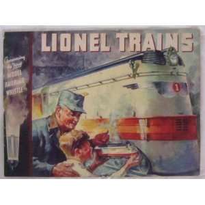  Lionel July 1935 Train Catalog, 44 pages, full color 