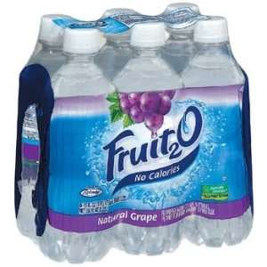   No Calories Natural Grape Flavored Water 6 pk   16 oz (Pack of 4