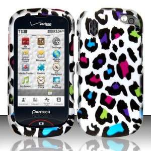   Leopard HARD Protector Case Snap on Phone Cover for Pantech Hotshot