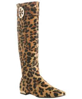 Tory Burch leopard calf hair Uma boots  