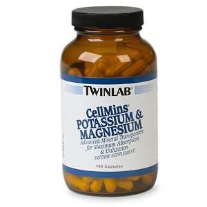  TwinLab   Cellmins Potassium & Magnesium, 180 capsules 