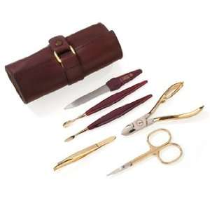  24K Gold Plated Manicure Set of 6 by Niegeloh Health 