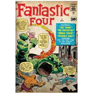  Marvel Comics Retro Fantastic Four Family Comic Book 