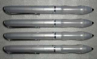 Sensa Cloud 9 Silver Metallic Ballpoint Pen Set of 4  